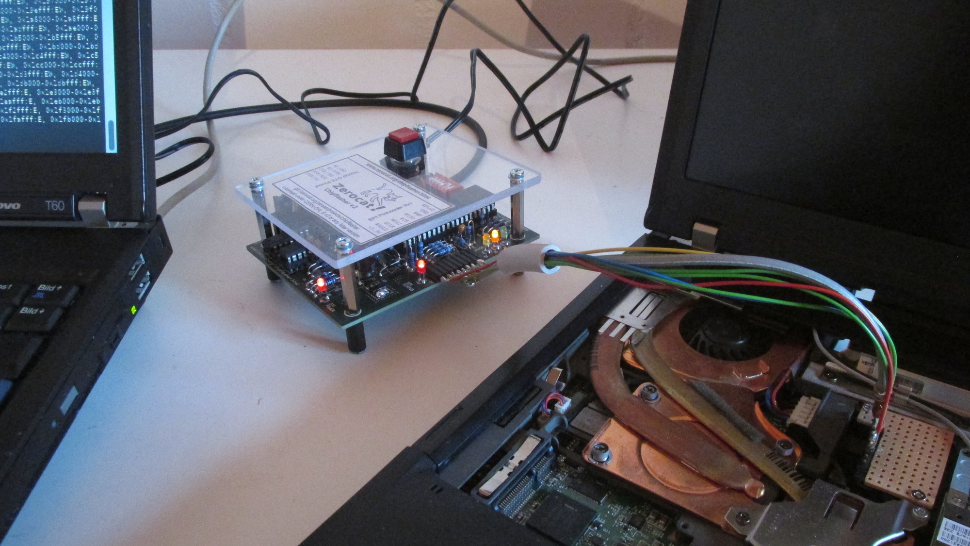 Chipflasher in Aktion